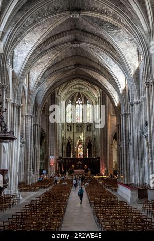 Kathedrale Saint Andre In Der Stadt Bordeaux In Frankreich Stockfoto