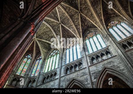 Kathedrale Saint Andre In Der Stadt Bordeaux In Frankreich Stockfoto