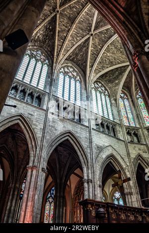 Kathedrale Saint Andre In Der Stadt Bordeaux In Frankreich Stockfoto