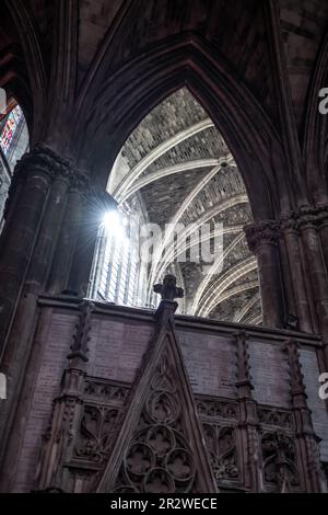 Kathedrale Saint Andre In Der Stadt Bordeaux In Frankreich Stockfoto