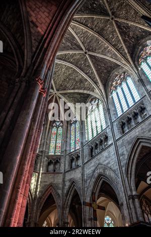 Kathedrale Saint Andre In Der Stadt Bordeaux In Frankreich Stockfoto