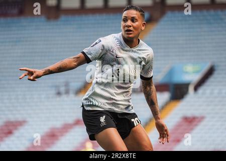 Birmingham, Großbritannien. 21. Mai 2023. Birmingham, England, Mai 21. 2023: Shanice van de Sanden (19 Liverpool) in Aktion während des Spiels der Barclays FA Womens Super League zwischen Aston Villa und Liverpool im Villa Park in Birmingham, England (Natalie Mincher/SPP) Kredit: SPP Sport Press Photo. Alamy Live News Stockfoto