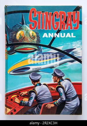 Jährlich veröffentlicht im Jahr 1965, gewidmet von Gerry Anderson's Stingray Kinder TV Serie Stockfoto