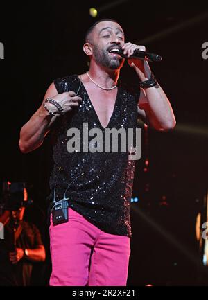 Sunrise FL, USA. 20. Mai 2023. Camila tritt am 20. Mai 2023 beim Uforia Amor A La Musica Konzert in der FLA Live Arena in Sunrise, Florida, auf. Guthaben: Mpi04/Medi Punch/Alamy Live News Stockfoto