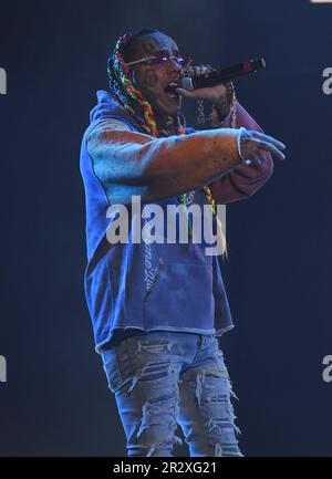 Sunrise FL, USA. 20. Mai 2023. Tekashi69 tritt während des Uforia Amor A La Musica-Konzerts in der FLA Live Arena am 20. Mai 2023 in Sunrise, Florida auf. Guthaben: Mpi04/Medi Punch/Alamy Live News Stockfoto