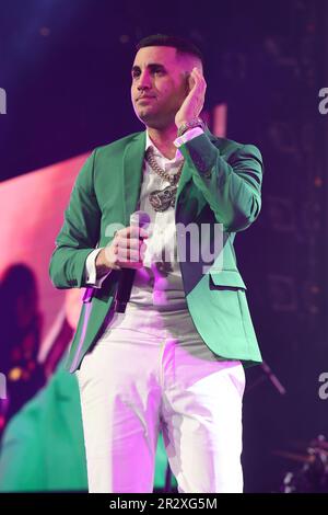 Sunrise FL, USA. 20. Mai 2023. Lenier tritt am 20. Mai 2023 beim Uforia Amor A La Musica Konzert in der FLA Live Arena in Sunrise, Florida, auf. Guthaben: Mpi04/Medi Punch/Alamy Live News Stockfoto