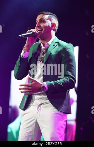 Sunrise FL, USA. 20. Mai 2023. Lenier tritt am 20. Mai 2023 beim Uforia Amor A La Musica Konzert in der FLA Live Arena in Sunrise, Florida, auf. Guthaben: Mpi04/Medi Punch/Alamy Live News Stockfoto