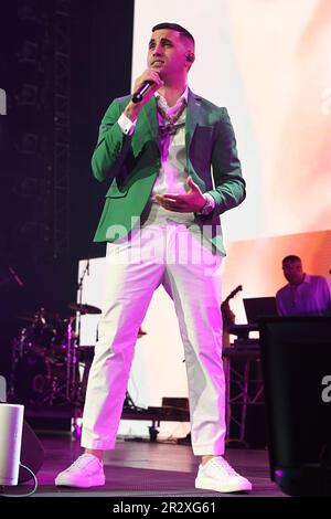 Sunrise FL, USA. 20. Mai 2023. Lenier tritt am 20. Mai 2023 beim Uforia Amor A La Musica Konzert in der FLA Live Arena in Sunrise, Florida, auf. Guthaben: Mpi04/Medi Punch/Alamy Live News Stockfoto