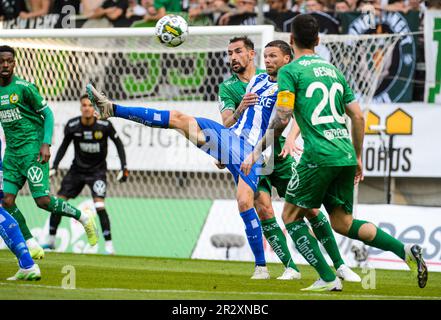 Marcus Berg der IFK Göteborg während des Spiels im Allsvenskan zwischen Göteborg und Hammarby in der Gamla Ullevi in Göteborg am 1. Januar 2012 Stockfoto