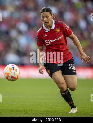 Leigh Sports Village, Manchester, Großbritannien. 21. Mai 2023. Damen Super League Football, Manchester United gegen Manchester City; Rachel Williams von Manchester United Credit: Action Plus Sports/Alamy Live News Stockfoto