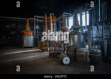 Arbikie Highland Estate Distillery Stockfoto