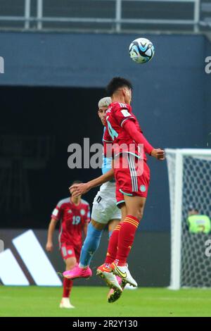 La Plata, Argentinien, 21. Mai 2023, Kolumbien ein Spiel der ersten Runde der FIFA U20 der Weltmeisterschaft der Gruppe C im Diego A. Maradona Stadium (Foto: Néstor J. Beremblum) Kredit: Néstor J. Beremblum/Alamy Live News Stockfoto