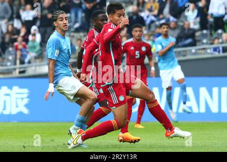 La Plata, Argentinien, 21. Mai 2023, Kolumbien ein Spiel der ersten Runde der FIFA U20 der Weltmeisterschaft der Gruppe C im Diego A. Maradona Stadium (Foto: Néstor J. Beremblum) Kredit: Néstor J. Beremblum/Alamy Live News Stockfoto