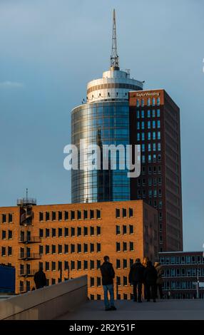 Kolumbus-Haus, HafenCity, Hamburg, Bundesstaat Hamburg, Deutschland Stockfoto
