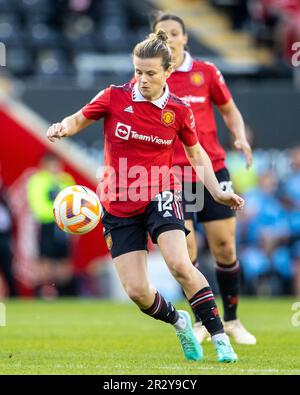 Leigh Sports Village, Manchester, Großbritannien. 21. Mai 2023. Damen Super League Football, Manchester United gegen Manchester City; Hayley Ladd von Manchester United Guthaben: Action Plus Sports/Alamy Live News Stockfoto