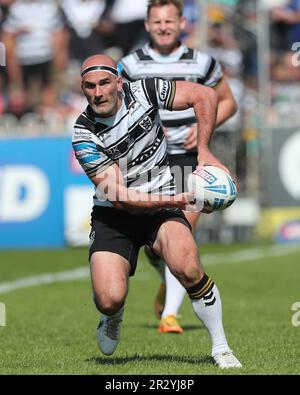 Castleford, Großbritannien. 21. Mai 2023 Danny Houghton vom Hull FC in Aktion beim sechsten Spiel des Betfred Challenge Cup zwischen Castleford Tigers und dem Hull Football Club am Sonntag, den 21. Mai 2023 im MEND-A-Hose Jungle in Castleford. (Foto: Mark Fletcher | MI News) Guthaben: MI News & Sport /Alamy Live News Stockfoto