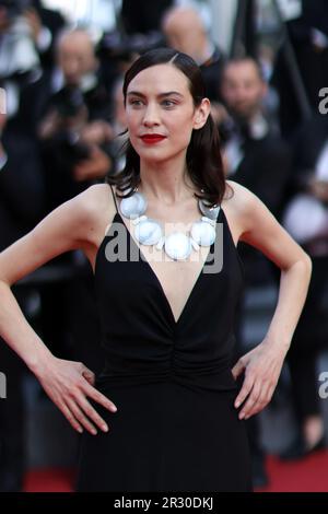 Cannes, Frankreich. 22. Mai 2023. CANNES, Frankreich auf der 21. MAI 2023; Alexa Chun besucht den roten Teppich „Anatomie D'une Chute (Anatomie Eines Falls)“ während des 76. Jährlichen Filmfestivals in Cannes am 21. Mai 2023 im Palais des Festivals in Cannes, Frankreich. Bild und Copyright Thierry CARPICO/ATP Images (CARPICO Thierry/ATP/SPP): SPP Sport Press Photo Credit. Alamy Live News Stockfoto