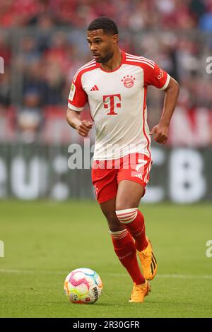 Serge Gnabry von Bayern München FC Bayern München - RB Leipzig Fussball 1 . Bundesliga Saison 2022 / 2023 Stockfoto