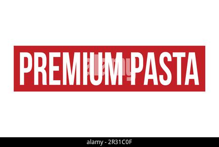 Vektor Für Premium Pasta-Gummi-Stempelabdichtung Stock Vektor