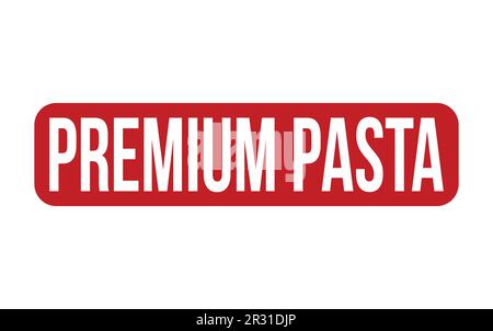 Vektor Für Premium Pasta-Gummi-Stempelabdichtung Stock Vektor