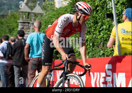 Bergamo, Italien. 21. Mai 2023. Alexandre Delettre, Team Cofidis während der 15. Etappe - Seregno - Bergamo, Giro d'Italia in Bergamo, Italien, Mai 21 2023 Kredit: Independent Photo Agency/Alamy Live News Stockfoto