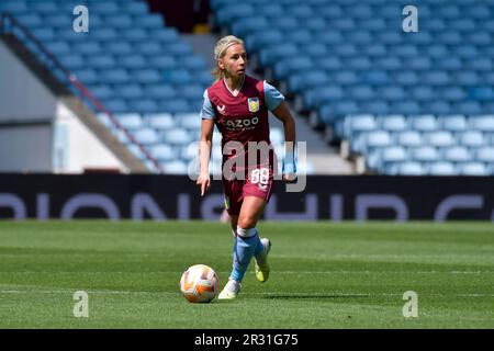 Birmingham, England. 21. Mai 2023 Jordan Nobbs of Aston Villa während des Barclays Women's Super League Spiels zwischen Aston Villa und Liverpool im Villa Park in Birmingham, England, am 21. Mai 2023. Kredit: Duncan Thomas/Majestic Media/Alamy Live News. Stockfoto