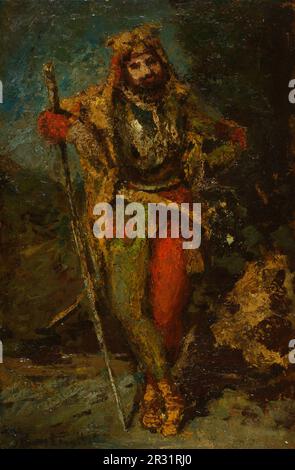 Mephisto aus der Opera Faust, 1870/86, Künstler, Adolphe-Joseph-Thomas Monticelli, Französisch, 1824-1886 Stockfoto