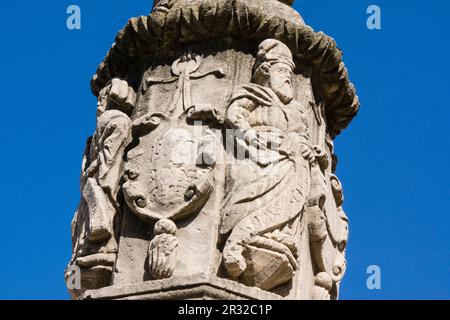 Creu Dels Morts, Siglo XVI, Sineu, Mallorca, Balearen, Spanien, Europa. Stockfoto