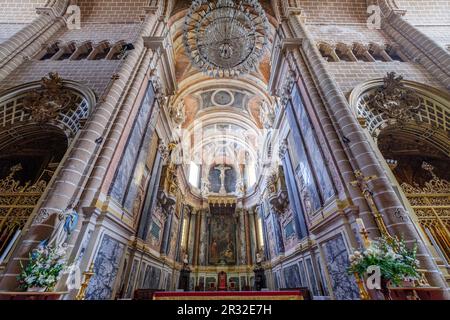 Capela do Santo Cristo, Catedral de Évora, Sé Catedral Basílica de Nossa Senhora da Assunção, Évora, Alentejo, Portugal. Stockfoto