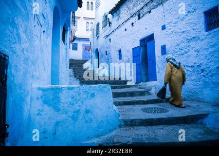 Medina de Chefchauen, --Chauen, Marruecos, Norte de Afrika, continente Africano. Stockfoto