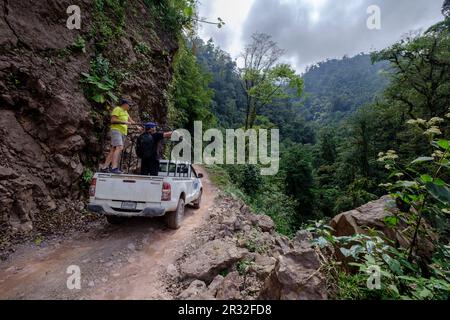 Reserva de Biosfera Visis Cabá, Zona Reina, Quiche, Guatemala, Mittelamerika. Stockfoto