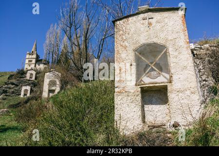 Arvieux, Parque Natural Regional de Queyras, Provenza-Alpes-Costa Azul, Departamento de Altos Alpes, Distrito de Briançon, Frankreich, Europa. Stockfoto