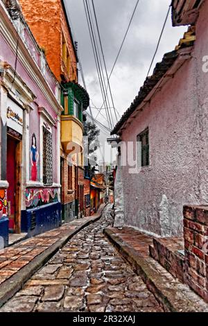 La Candelaria, BogotÃ¡, Kolumbien Stockfoto