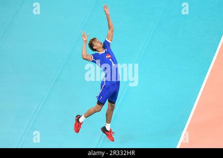 Barthélémy Chinenyeze (Frankreich). Volleyball-Weltmeisterschaft 2022. Stockfoto