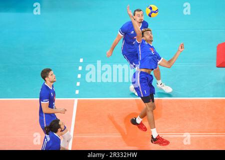 Barthélémy Chinenyeze (Frankreich). Volleyball-Weltmeisterschaft 2022. Stockfoto