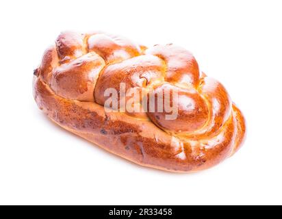 Frischen Laib challah Stockfoto