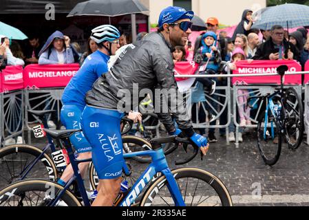 Bergamo, Italien. 21. Mai 2023. Michael Matthews, Team Jayco Alula während der 15. Etappe - Seregno - Bergamo, Giro d'Italia in Bergamo, Italien, Mai 21 2023 Kredit: Independent Photo Agency/Alamy Live News Stockfoto