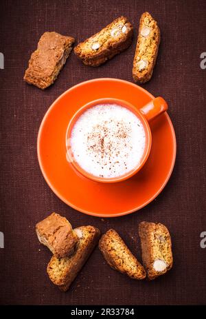 Cantuccini-Kekse Stockfoto