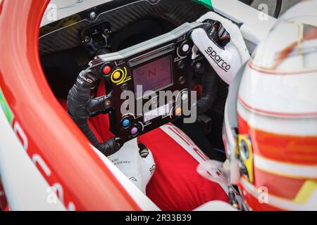 Rafael Camara im Rennwagen bei der Formel-Regional-Europameisterschaft beim Alpine 2023-Rennen auf dem Circuit of Catalonia in Barcelona, Spanien 21/5/2023 Stockfoto
