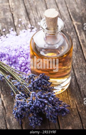 Ätherisches Öl Stockfoto