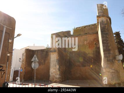 Stadtmauern, Altstadt, Lagos, Algarve, Portugal Stockfoto