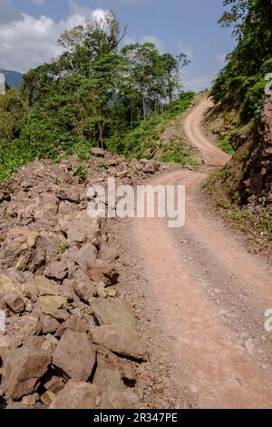 Reserva de Biosfera Visis Cabá, Zona Reina, Quiche, Guatemala, Mittelamerika. Stockfoto