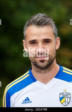 FC Carl Zeiss Jena Team Stockfoto