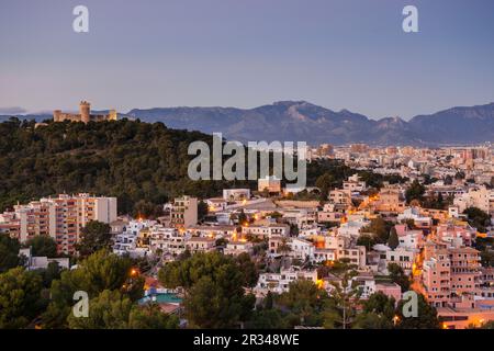 Barrio de El Terreno, Distrito de Poniente, Palma de Mallorca, Balearen, Spanien, Europa. Stockfoto