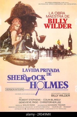 DAS PRIVATLEBEN VON SHERLOCK HOLMES (1970), REGIE BILLY WILDER. Kredit: UNITED ARTISTS / Album Stockfoto