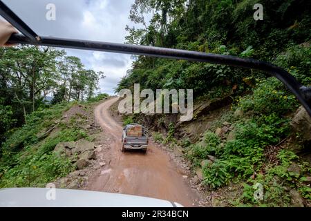 Reserva de Biosfera Visis Cabá, Zona Reina, Quiche, Guatemala, Mittelamerika. Stockfoto