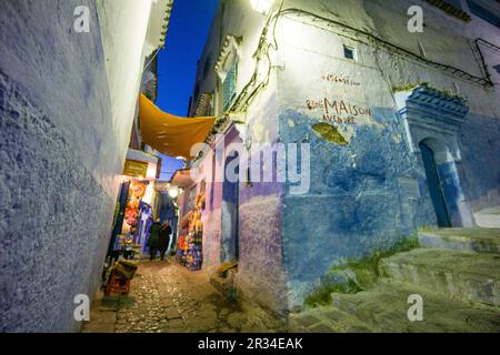 Medina de Chefchauen, --Chauen, Marruecos, Norte de Afrika, continente Africano. Stockfoto