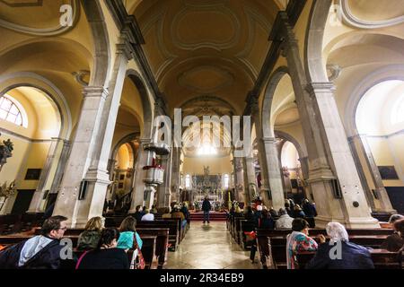 catedral de Santa Eufemia, Rovinj, Halbinsel de Istria, Croacia, europa. Stockfoto