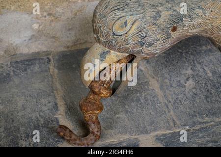 Claustro, construido Entre 1317 y 1340, estilo Gótico, Catedral de Évora, Sé Catedral Basílica de Nossa Senhora da Assunção, Évora, Alentejo, Portugal. Stockfoto