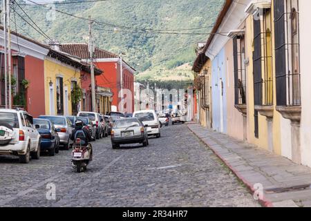 Antigua Guatemala, Departamento de Sacatepéquez, Guatemala, Mittelamerika. Stockfoto